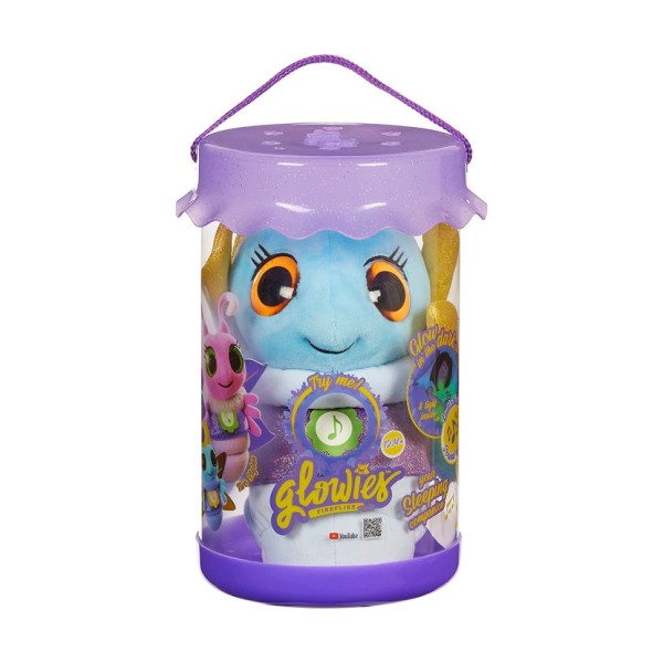 Інтерактивна м'яка іграшка "Синій світлячок" Glowies GW002