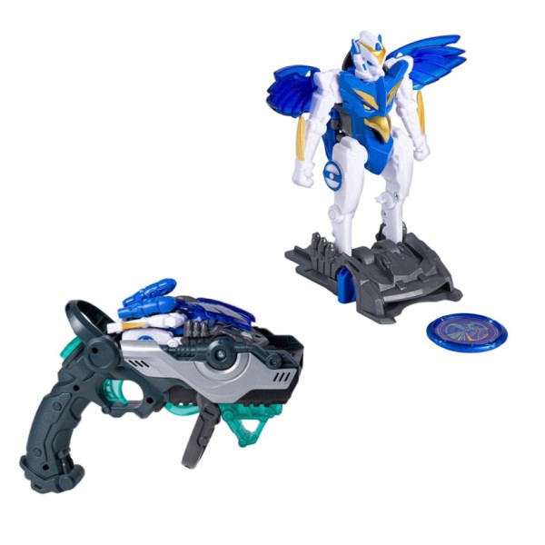 Дитячий ігровий набір S5 L1 ГАЛЕР Screechers Wild! EU686111 запускач-бластер, машинка-трансформер