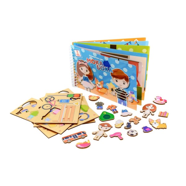 Розвиваюча іграшка "Мока Бока Будиночок" Puz-88892, 103 деталі