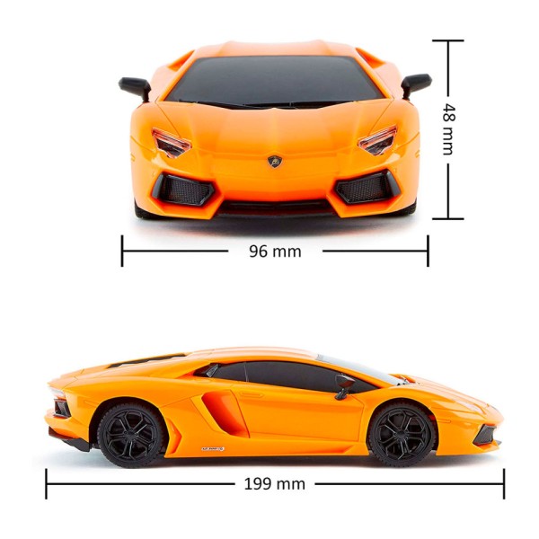 Автомобіль на радіокеруванні LAMBORGHINI AVENTADOR LP 700-4 KS DRIVE 124GLBO світяться фари
