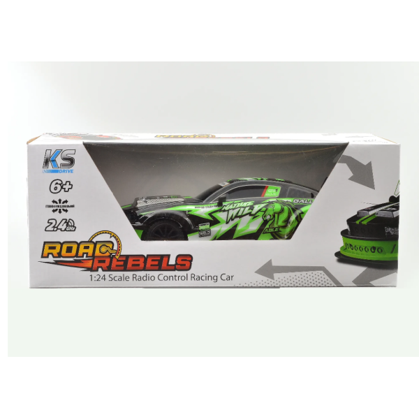Автомобіль на радіокеруванні ROAD REBELS KS DRIVE 18599OB 1:24, 2.4 ГГц
