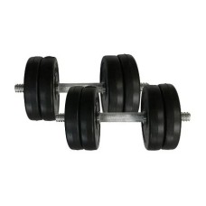 Гантелі складальні композитні в пластиковій оболонці Rock Pro-R 2 шт по 11,5 кг NE-PL-R-011-2