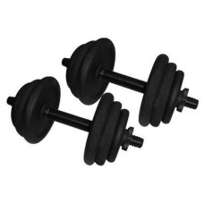 Гантелі набірні литі NE-300-GP013-2, 2 шт по 12,5 кг