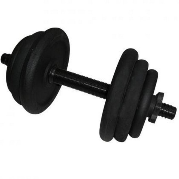 Гантелі набірні литі NE-300-GP013-2, 2 шт по 12,5 кг