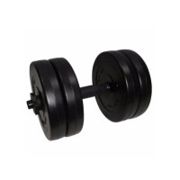 Гантель складальна композитна в пластиковій оболонці Rock pro 10,5 кг NE-PL-G-010