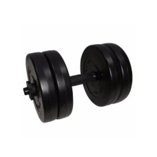 Гантель складальна композитна в пластиковій оболонці Rock pro 10,5 кг NE-PL-G-010