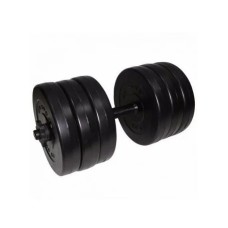 Гантель складальна композитна в пластиковій оболонці Rock pro 15,5 кг NE-PL-G-015