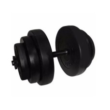 Гантель складальна композитна в пластиковій оболонці Rock pro 18,5 кг NE-PL-G-018