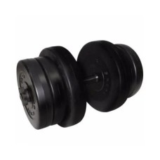 Гантель складальна композитна в пластиковій оболонці Rock pro 20,5 кг NE-PL-G-020