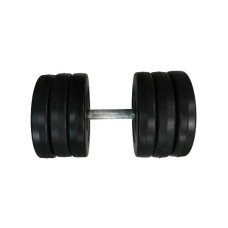 Гантель складальна композитна в пластиковій оболонці Rock Pro-R 16,5 кг NE-PL-R-016