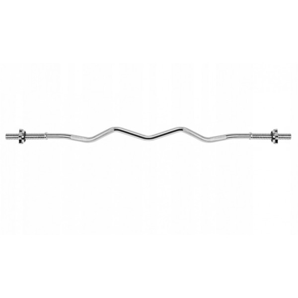 Гриф штанги W-подібний SS-SC-8064, 1,2 м, 25 мм