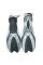 Ласти з відкритою п'ятою DLV Deep NE-66-39-43-GR розмір SM/MD 39-43 сірі