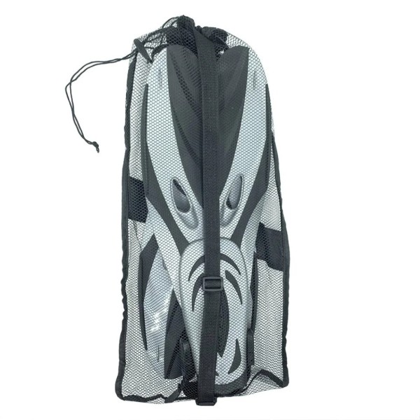 Ласти з відкритою п'ятою DLV Deep NE-66-39-43-GR розмір SM/MD 39-43 сірі