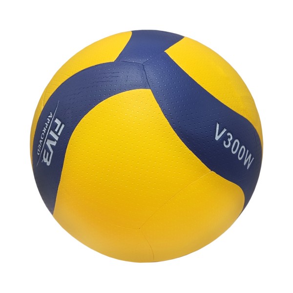 М'яч волейбольний тренувальний V300W Mikasa NE-V-300W № 5 синьо-жовтий