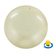 М'яч для фітнесу (фітбол) "HMS" NE-TRN20-75 прозорий 75 см