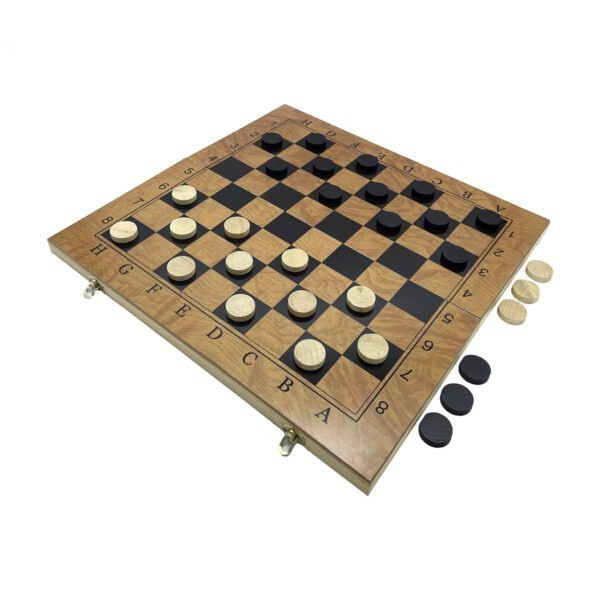 Набір настільних ігор "Шахи 3 в 1" Set3 NE-LG-12 нарди, шашки, шахова дошка 40х40 см