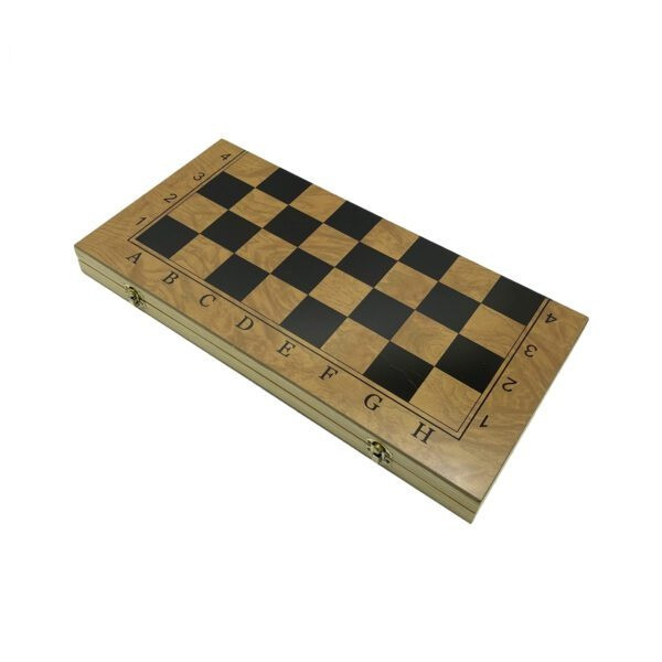 Набір настільних ігор "Шахи 3 в 1" Set3 NE-LG-12 нарди, шашки, шахова дошка 40х40 см