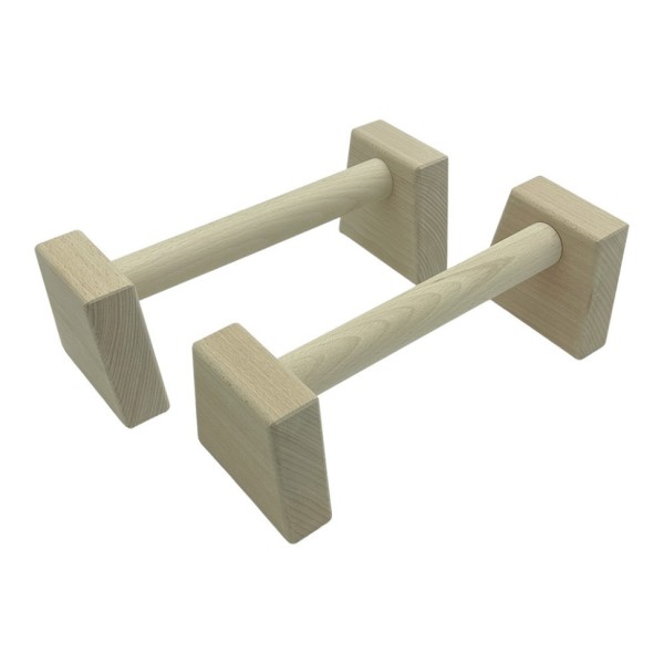 Паралетси, упори для віджимання дерев'яні Wood Gym Push Up NE-WD-40 з бука 40 см 2 шт
