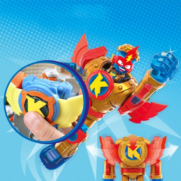 Ігровий набір Супербот Голден Армор SuperThings S PSTSP116IN90 робот, казум-кид, фігурка