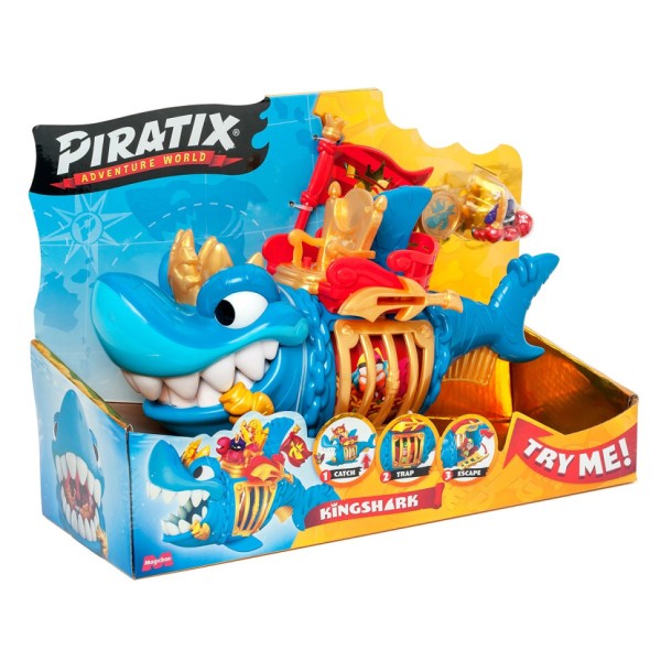 Дитячий іграшковий набір з фігурками "Королівська акула" PIRATIX PPXSP112IN10