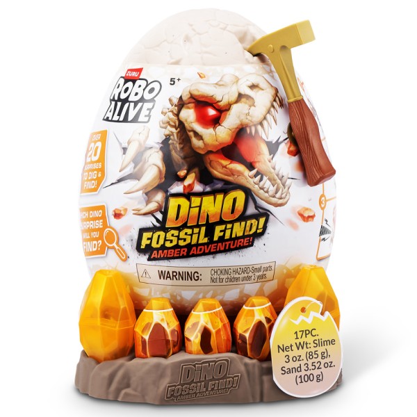 Інтерактивний ігровий набір-сюрприз Бурштинові розкопки динозавра Pets & Robo Alive 71153