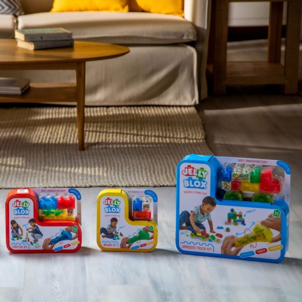 Дитячий сенсорний конструктор "Стартовий набір" Jelly Blox 931691, 11 деталей