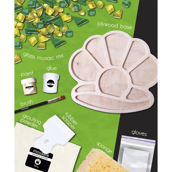 Дитячий набір для творчості кришталева мозаїка "Мушля" MA2003