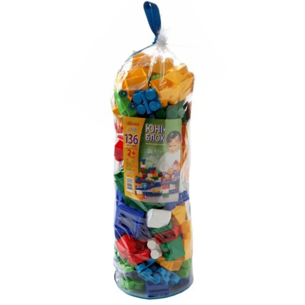 Дитячий конструктор "Юні-блок" 70149, 136 деталей
