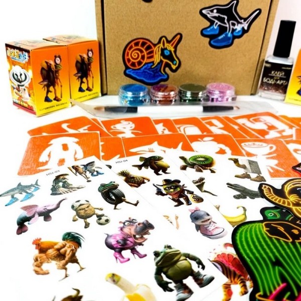 Подарунковий набір "Брейнрот" gift-box-brainrot-3kids