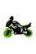 Каталка-біговець"Мотоцикл ТехноК" 6474TXK Чорно-салатовий музичний