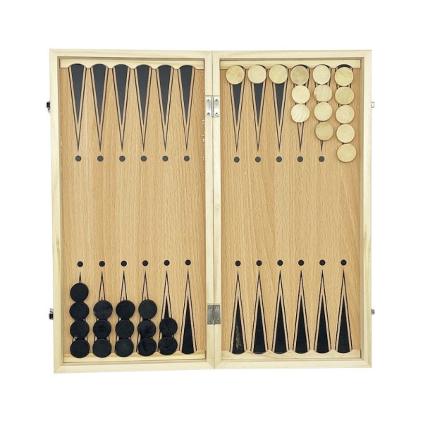 Набір настільних ігор "Шахи, нарди, шашки 3 в 1" Set1 NE-LG-11 ігрове поле 40х40 см