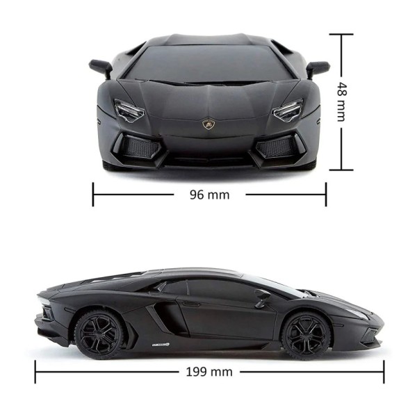 Автомобіль на радіоуправлінні LAMBORGHINI AVENTADOR LP 700-4 KS DRIVE 124GLBB світяться фари