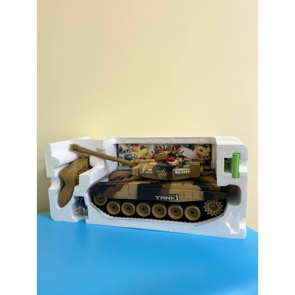 Танк на радіокеруванні 9995(Sand)звук, світло, рухома кабіна