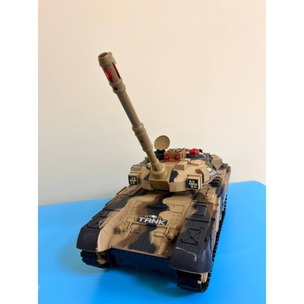 Танк на радіокеруванні 9995(Sand)звук, світло, рухома кабіна