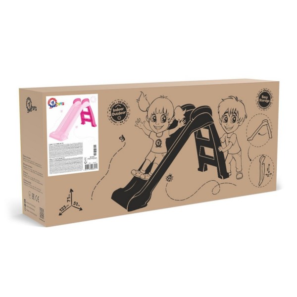 Дитяча " Гірка"  ТехноК 8041TXK довжина спуску 120 см