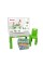 Дитячий набір "Граємось та навчаємось" 04660/2 в наборі стіл, стілець, конструктор