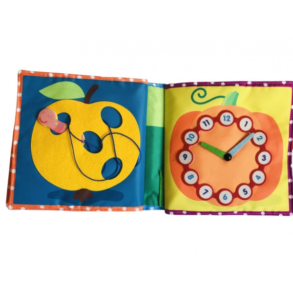 Текстильна розвиваюча книга для малят "Сонечко" 403686