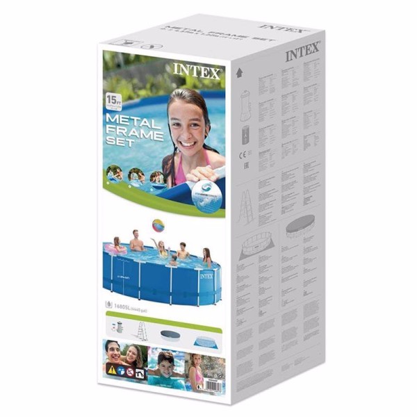 Басейн каркасний Intex 28242 (457-122см), 16805 л