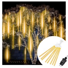 Гірлянда "Метеоритний дощ" Springos CL1214, 3 м 144 LED, теплий білий