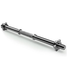 Гантельний гриф EasyFit EF-8047, 50 см, Ø 25 мм, хромований