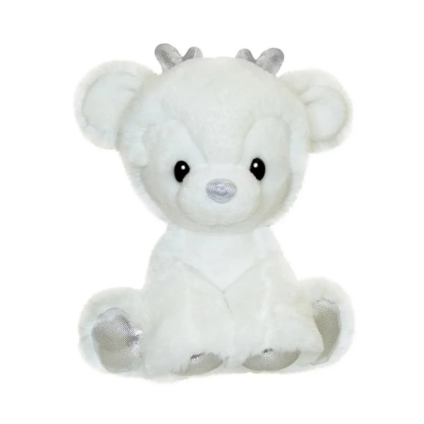 Дитяча м'яконабивна іграшка "Оленя" Aurora 220492C білий, 20 см