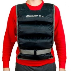 Обважнювальний жилет EasyFit EF-VST-18 чорний, 18 кг