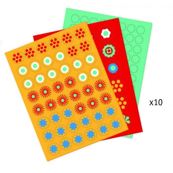 Набір для творчості Алмазна мозаїка "Білочка" DJECO DJ08897