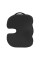 Ортопедична подушка для сидіння 4FIZJO 4FJ0613, 35x45x7 см, Black
