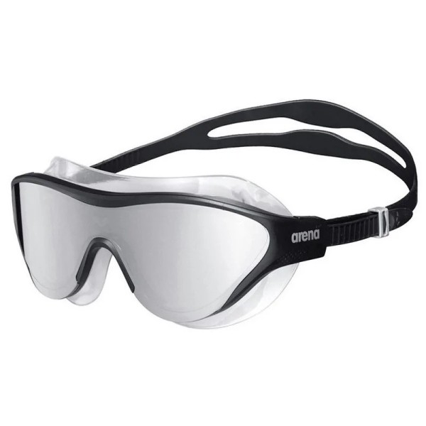 Окуляри для плавання "THE ONE MASK MIRROR" Arena 004308-101 чорний, сріблястий, OSFM