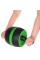 Ролик-колесо для преса AB Wheel Springos FA5010 зелений, з поворотним механізмом