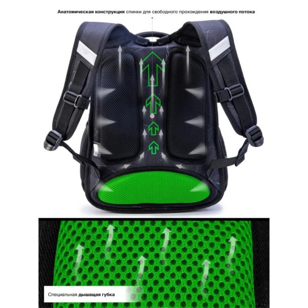 Шкільний рюкзак "Футбол" SkyName Winner R1-047 для хлопчиків, об'єм 17,5 л