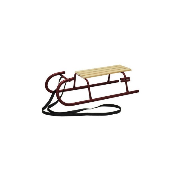 Зимові санки "Сніжок" Snower 4820211100476BORDO метал, дерево