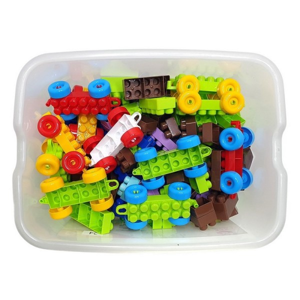 Дитячий блочний конструктор 013999/01 у пластиковому боксі, 335 деталей