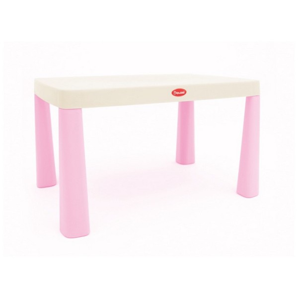 Дитячий стіл з накладкою для гри у аерохокей 04580/12 рожевий